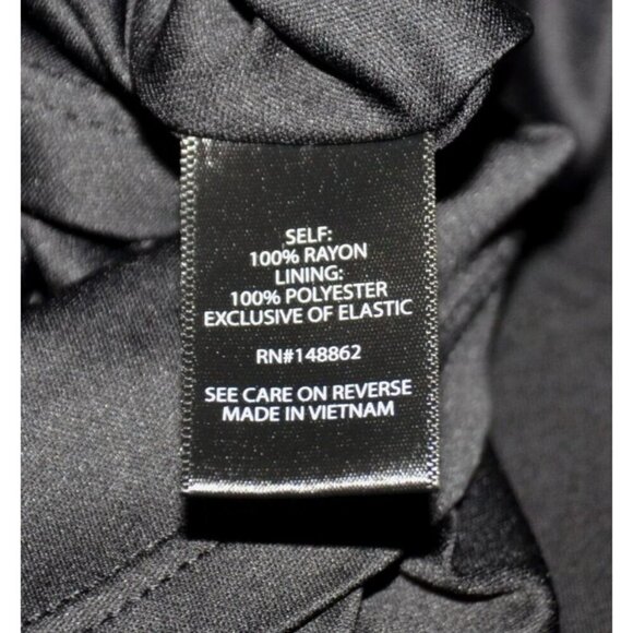 Torrid Black Sleeveless V-Neck Button Front Dress Plus Size 5X Smocked Back - Picture 9 of 10